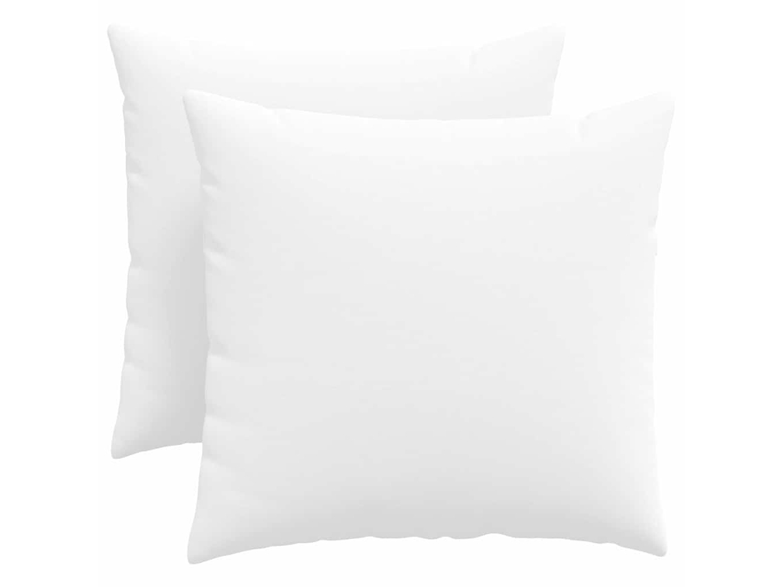 Cojines para sofá, 2 unidades, cojín grande para sofá, blanco, 50x50cm HARLANV1