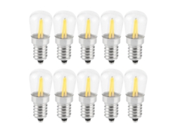 Bombilla LED mini E14 2026 con filamento corto, 1,5 W, 230 V CA, para iluminación residencial, automotriz, de automóviles y de hoteles.