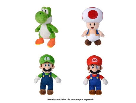 Super Mario Peluches 20 Cm Surtido