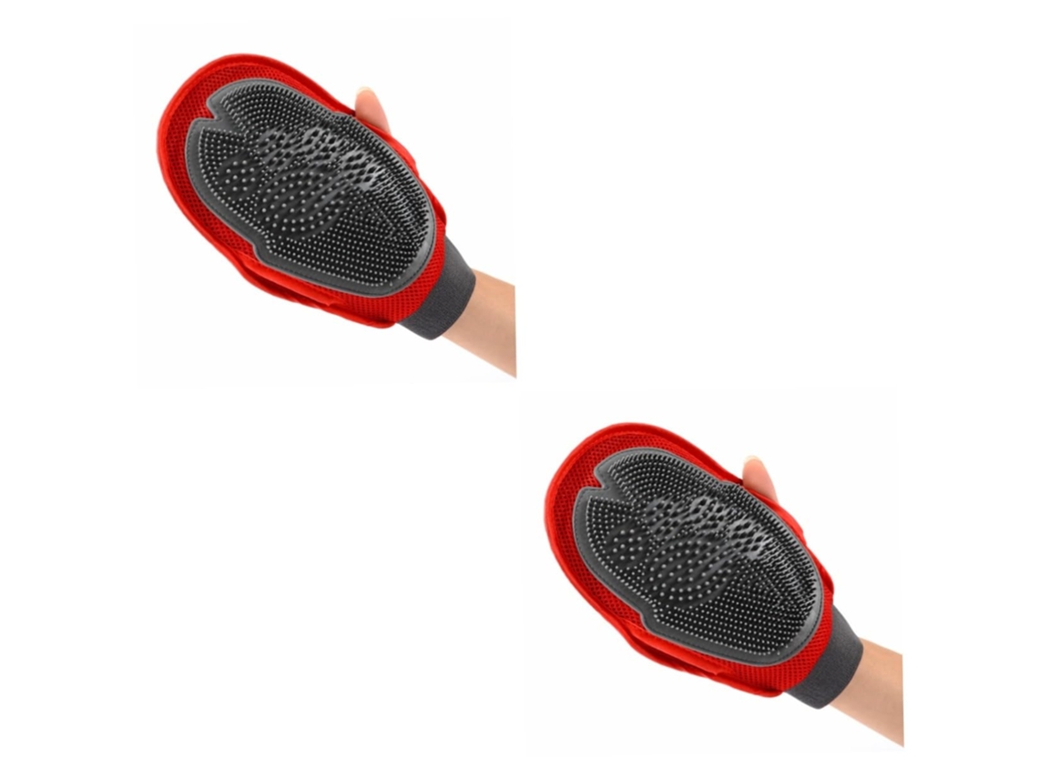 Kit Pet 2 Peças: Escova Massageadora Para Cachorros.