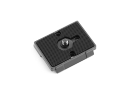 Placa de liberación rápida para cámara, compatible con Manfrotto, tornillo incluido, placa de ajuste de liberación