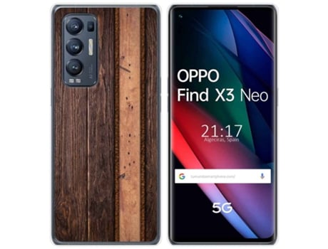 Carcasa Oppo Find X3 Neo TUMUNDOSMARTPHONE Dibujos Multicolor