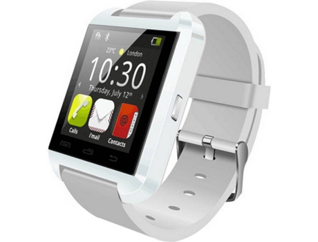 Smartwatch Bluetooth U8 Android / iOS Multilingue blanco