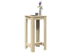 Mesa de bar  Mesa alta de 51 x 50 x 103,5 cm, derivada de madera de roble Sonoma, WSD844050 Lovely Home