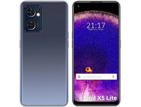 Carcasa Oppo Find X5 Lite 5G TUMUNDOSMARTPHONE Silicona Transparente