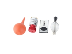 Juego De 3 Piezas Para La Reparación De Relojes: Extractor De Cristales, Extractor De Agujas Y Soplador De Polvo Metálico.