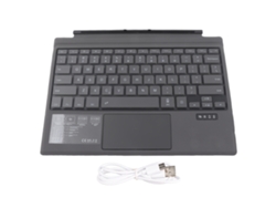 Teclado Bluetooth Sem Fio Com Touchpad Ultradelgado Alcance 10m Para Pro 7/6/5/4/3 Bateria 500mah