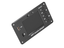Decodificador Bt 2.8 Polegadas Tft Calendário Relógio Decodificação Lossless Receptor De Som 7v-24v