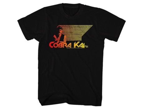 Camiseta ROCKINSTONE Retro Cobra Kai John Kreese Karate Camiseta para niños (S)