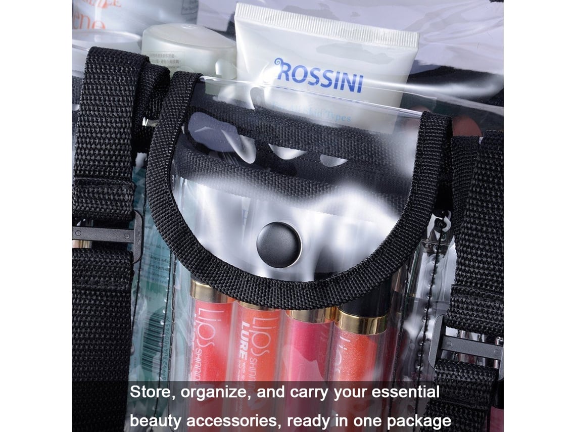 Nécessaire de Mujer ZMDECQNA Organizador Maquillaje Aseo PVC