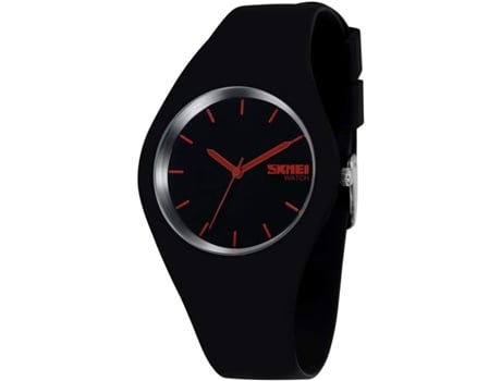 Relojes impermeables con correa de silicona VEANXIN 30M-Manos en blanco y negro
