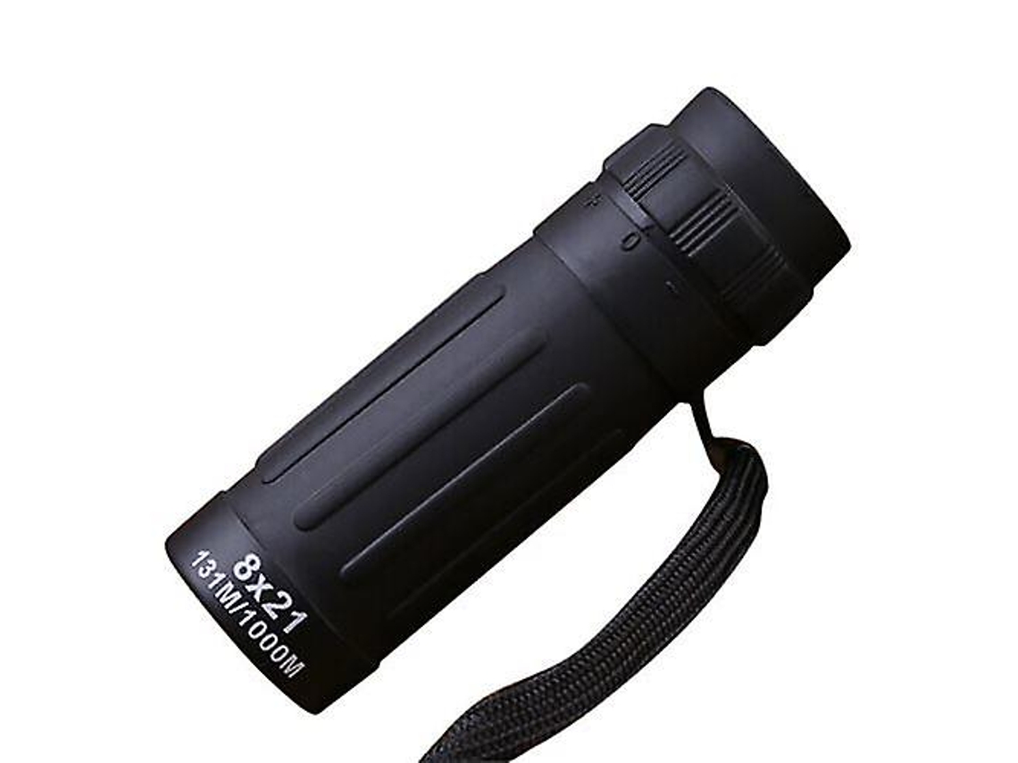 Telescopio monocular de visión nocturna Bak4 de alta potencia 8x21 HD Optics Yizhood (negro)