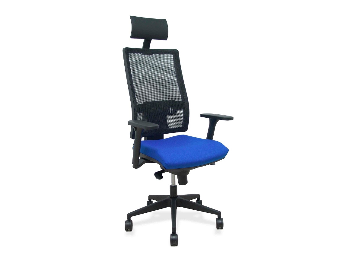 Sillas de Escritorio com apoio para a cabeça horna P&C b3dr65c azul