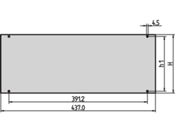 Panel frontal completo panel frontal 3u Schroff (30828058)