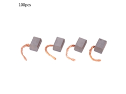 100 Unidades De Escobillas De Carbón J435a De 9x8x13,5 Mm Para Motores De Ventiladores Eléctricos De Automóviles.