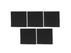 5 filtros de aire de algodón negro para motor Ryobi 98760/98760a