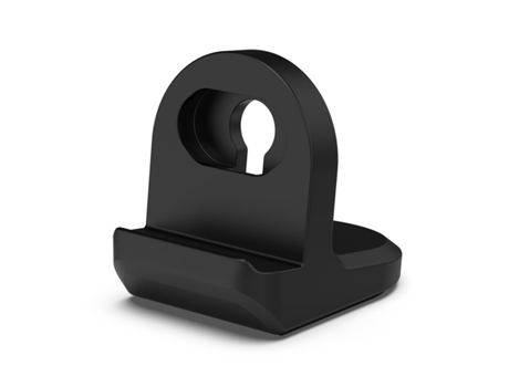 Soporte de carga de silicona para reloj inteligente Amazfit GTR Mini (negro)