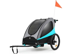 Remolque Para Bicicleta/silla De Paseo Kinderkraft Nava (3 En1 - Azul)