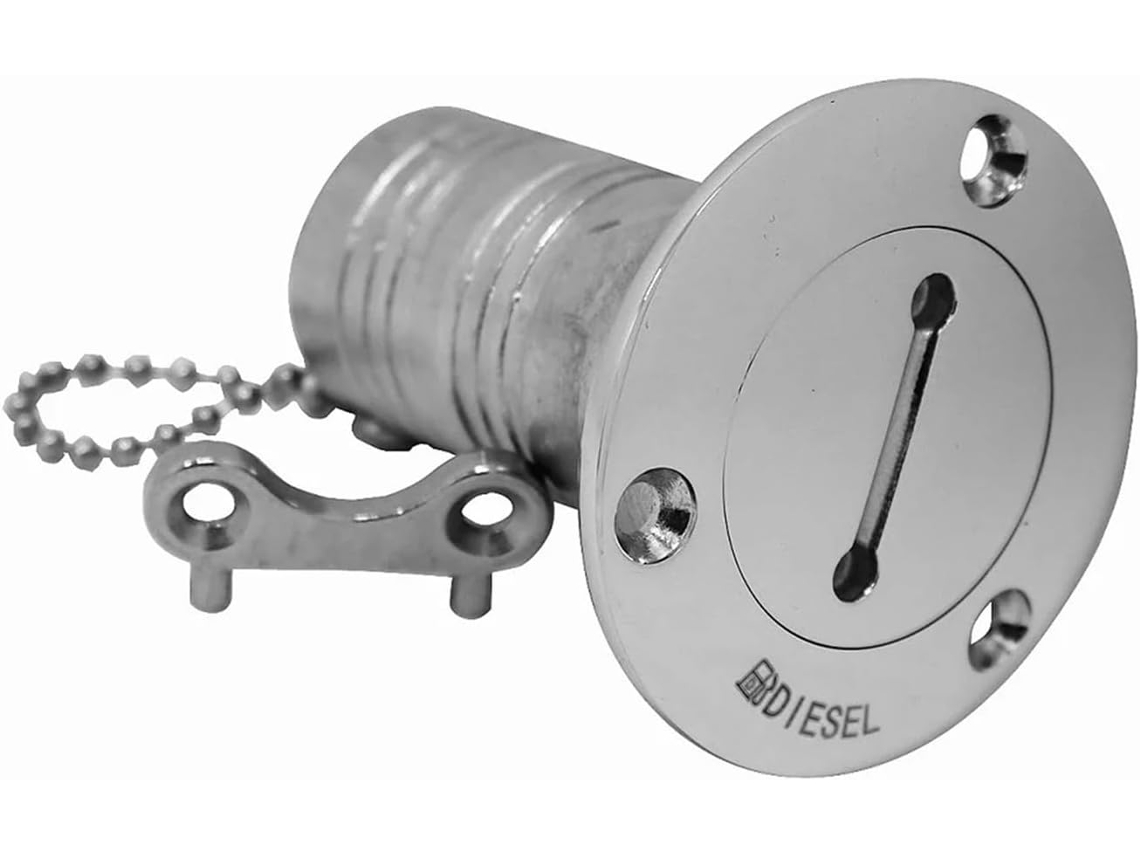 Bouchon De Remplissage Pont En Acier Inoxydable 316, Avec Clé, Gas, Carburant, Eaux Usées, 38mm