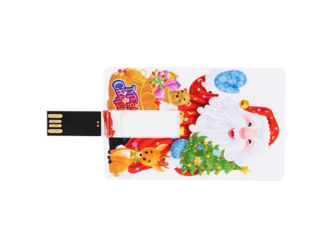 Pendrive Usb 2.0 Santa Claus 16gb Memoria Usb Regalo Navidad Almacenamiento Datos Cute Funny