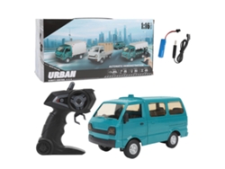 -coche De Control Remoto Rc De Alta Velocidad Con Luces Y Sonidos, Puertas Dobles, Juguete Regalo Para Niños Verde
