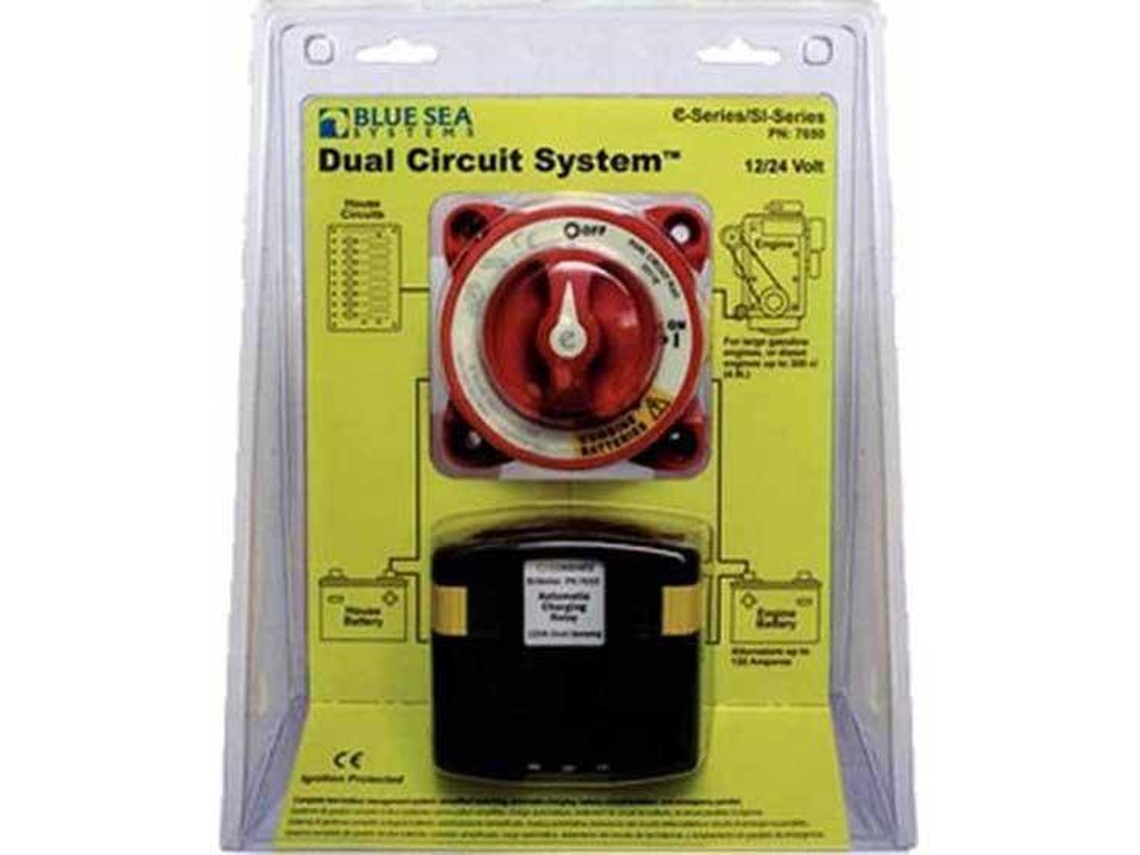 Interruptor BLUE SEA Add A Battery Kit Rojo
