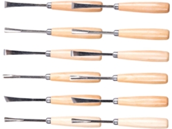 Juego De 12 Cinceles Para Madera, Herramienta De Acero Para Tallar Madera, Ideal Para Manualidades Y Escultura.