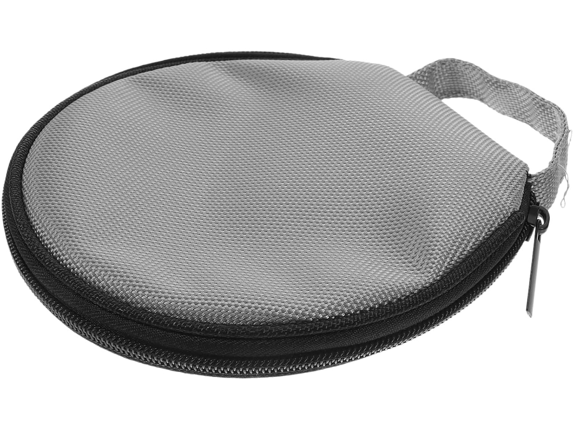 Estuche Grande Portátil Con Cremallera Para Cd, De Tela Oxford, Organizador De Discos Duradero.
