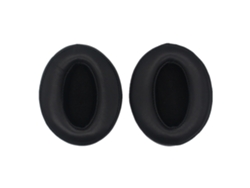 Almohadillas de espuma suave de piel de cordero negra para auriculares Sennheiser HD4.40BT