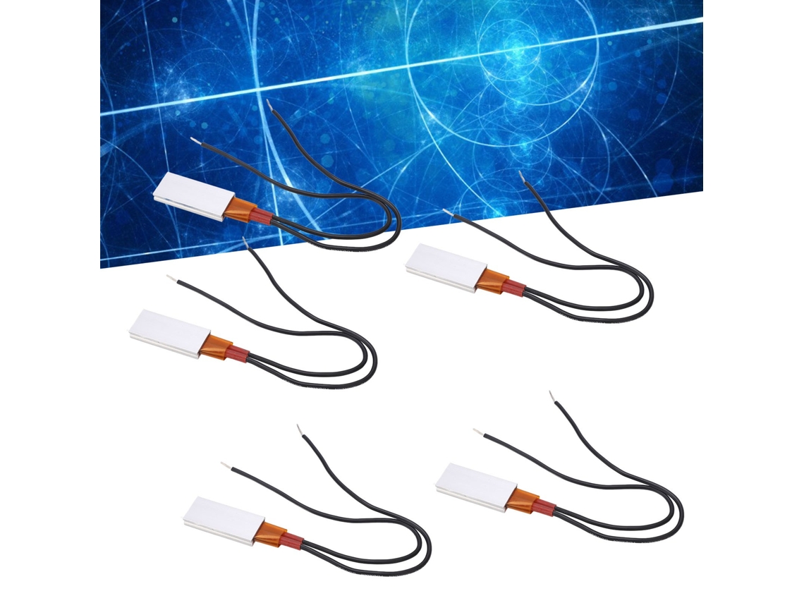 5 Piezas Elemento Calefactor Ptc Placa Termostato Temperatura Constante Ambiente Húmedo 220v