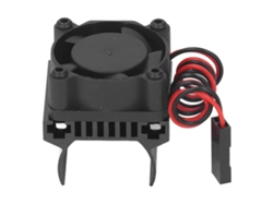 Motor refrigerado para coche RC Traxxas 1/18 con control remoto, color negro