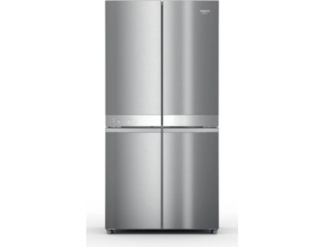 Frigorífico Americano HOTPOINT HAQ9 E2L EF (No Frost - 187,4 cm - 610 L - Acero Inoxidable)