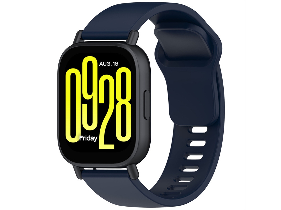 Pulsera de silicona activa compatible con Redmi Watch 5. Correa de tinta azul para Redmi Watch de 22 mm Yunzii