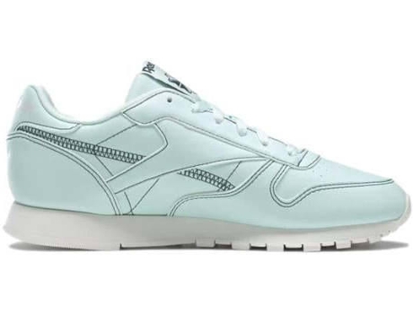 Zapatillas REEBOK Classic Leather Vegan Mujer (37 - Verde)