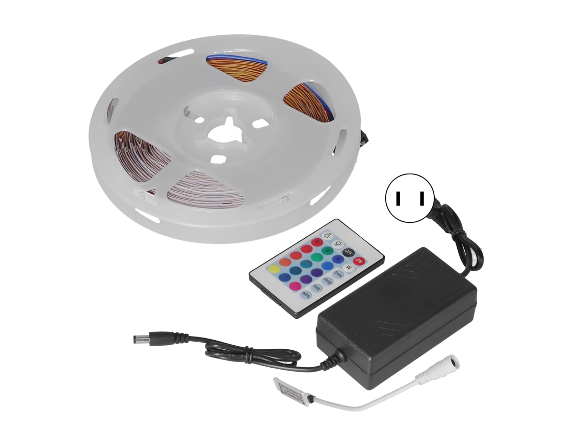Tiras De Luces Led 2835 Con Control Remoto De 5m Para Decoración De Dormitorios