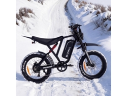Bicicleta Eléctrica De 52 V Y 25 Ah, Shimano 7 Velocidades, Motocicleta Eléctrica Con Neumáticos Anchos 20x4.