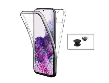 Funda Proteção Frente Verso Handholder para Realme C C25Y Realme C C25Y GIFT4ME Transparente