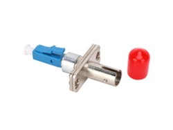 Adaptador De Fibra Óptica Lc Macho A St Hembra, Conector Convertidor Monomodo
