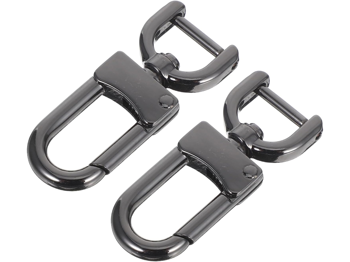 Clips metálicos para correas de bolsos con destornillador. Slowmoose