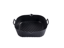 Bandeja de silicona con escurridor para freidora de aire