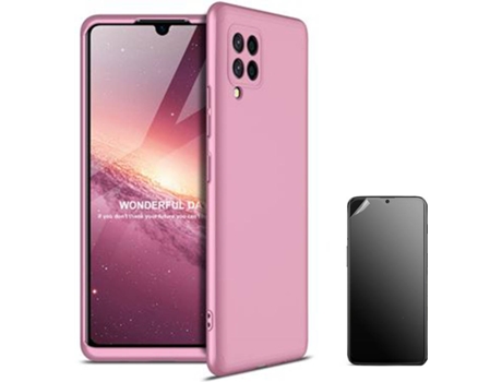 Carcasa + Protector Samsung M32 4G Slim Armor 360º Rosa BD-HF