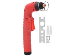 Cabezal de antorcha de corte por plasma con manguera de goma roja para máquina Trafimet Ergocut S45