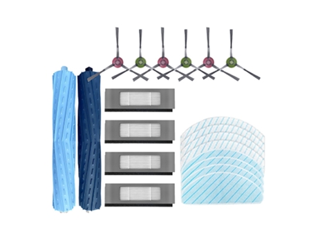 Accesorios de repuesto para Robot aspirador Ecovacs T9 Power Max Aivi Series con filtro de cepillo rodillo de paño de mopa