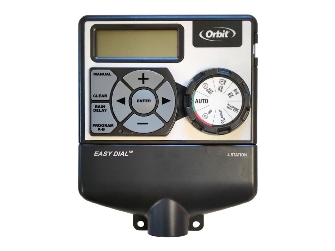 Programador Orbit Pocket Star Última para 4 estaciones - Control Avanzado de Riego El Programador Orbit Pocket Star Última gestiona hasta 4 estaciones