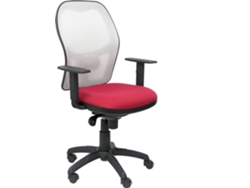 Silla de Escritorio Operativa PYC Jorquera Rojo B (Brazos Ajustables - Malla)