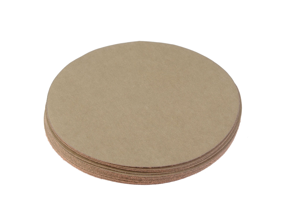 15 Lâminas De Lixa Redonda 5in 10000 Grit Fibra Vegetal Úmida/seca Para Polimento De Carros Madeira Metal Plástico