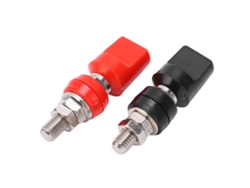 Terminal De Alta Corriente M8 100a De Cobre Con Conector De 4 Mm Para Dispositivos Electrónicos Y Hardware.