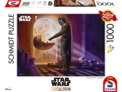 Puzzle SCHMIDT SPIELE Thomas Kinkade Studios: Star Wars The Mandalorian – Turning Point rompecabezas 1000 pieza(s) Televisión/películas