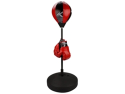 Punching-ball de boxeo para niños Avento 41BE, Negro / Rojo