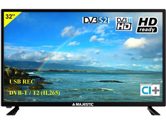 TV NEW MAJESTIC TVD-232 S2 LED MP11 (LED - 23'' - 58 cm - HD)